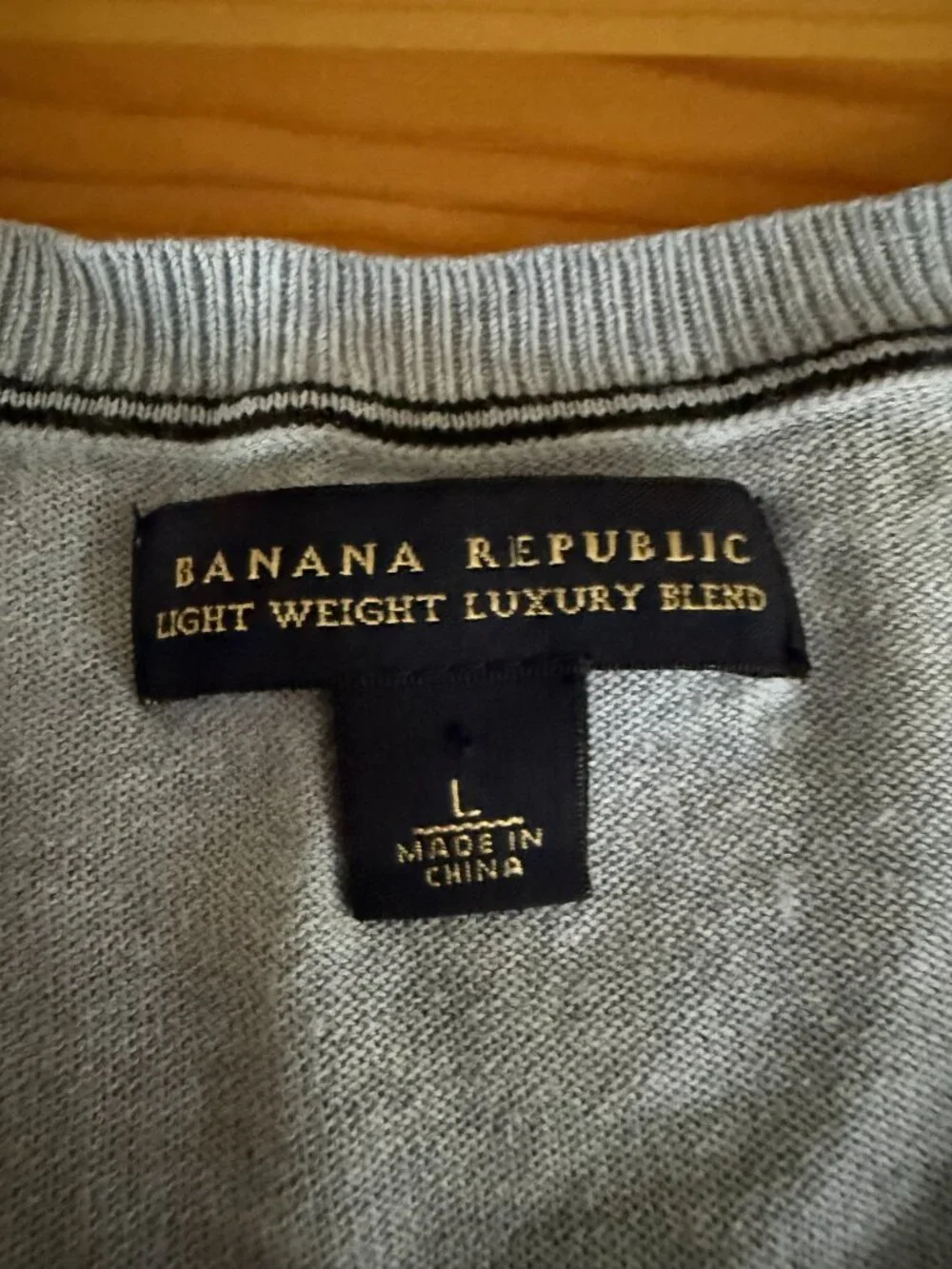 Banana Republic Long Sleeve Shirt in Blue Size L